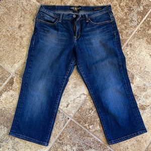 Lucky Easy Rider Cropped Jeans